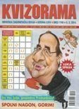 Kvizorama - 1140 / 2014 - Weekly - Crossword Puzzle / Krizaljka