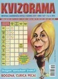 Kvizorama - 1167 / 2014 - Weekly - Crossword Puzzle / Krizaljka