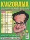 Kvizorama - 1168 / 2014 - Weekly - Crossword Puzzle / Krizaljka