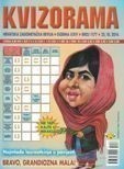 Kvizorama - 1177 / 2014 - Weekly - Crossword Puzzle / Krizaljka