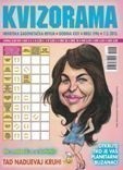 Kvizorama - 1196 / 2015 - Weekly - Crossword Puzzle / Krizaljka