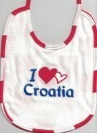 Bib - I Love Croatia - Slincek Za Bebe