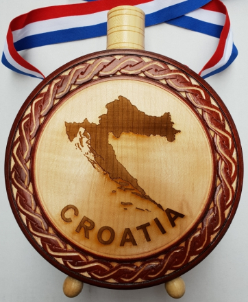 Cutura Croatia - Medium - 500ml - Grb / Mapa